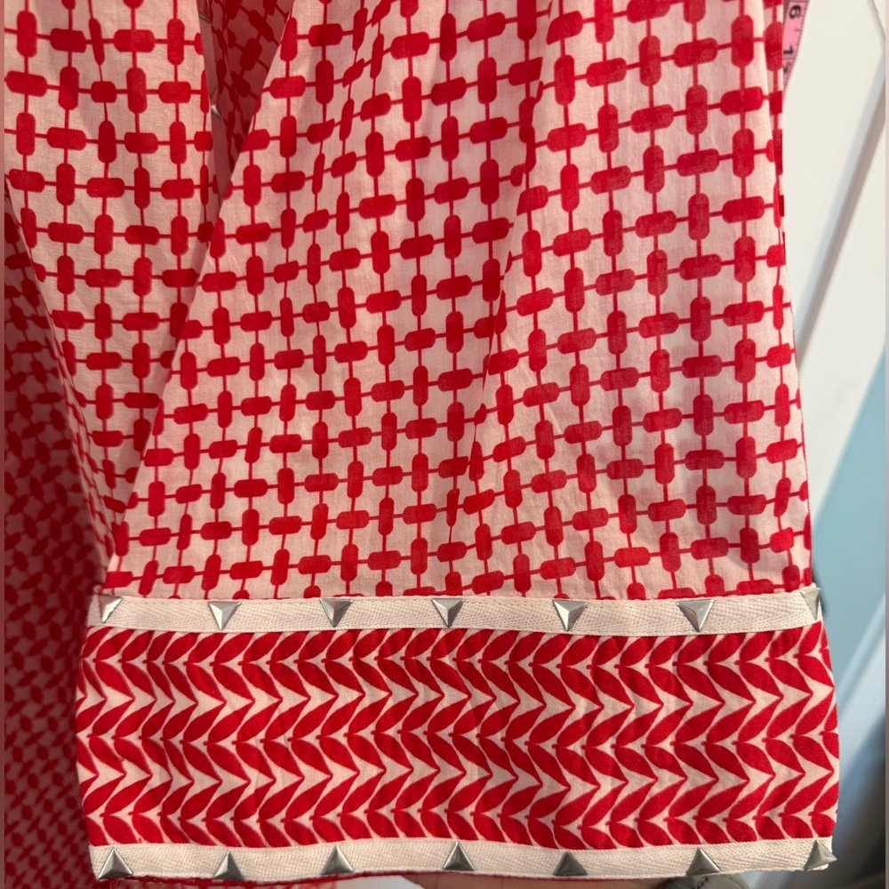 NWT Maria B Luxury Pakistan Red Embroidered Dress Size: Large - Picture 8 of 12